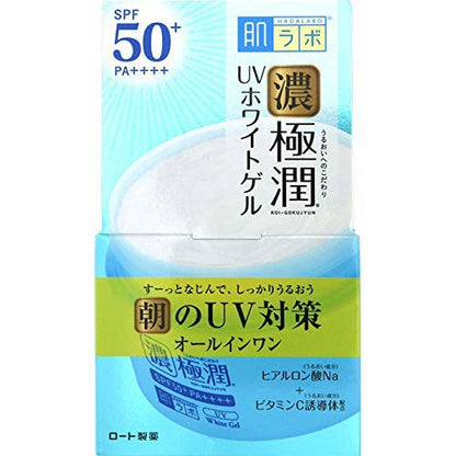 Rohto Hadalabo Gokujyun Hada labo All in one gel / Whitening 100g / Anti Aging 100g / UV White 90g / Perfect Gel 100g /