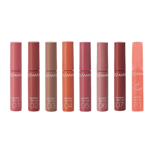 [Japan] CEZANNE Lip Glaze 03 Milk Tea Brown 05 Berry Pink 07 Shimmering Red 01 Natural Pink