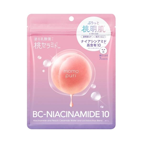 BCL Momopuri Moisture Barrier Serum Mask N 7 sheets