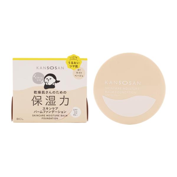 BCL Company Dryness Moisturizing Skincare Balm Foundation (01 Light Beige / 02 Natural Beige)