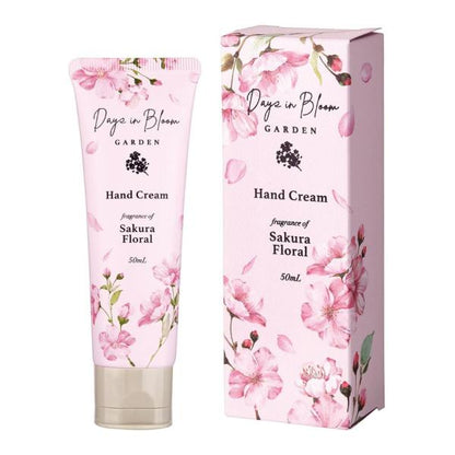 Global Product Planning Garden Hand Cream Sakura Floral 50ml