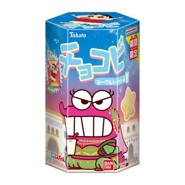 TOHATO Chocobi Yogurt Lassi Flavor Chocolate Candy - Crayon Shin-chan 18g