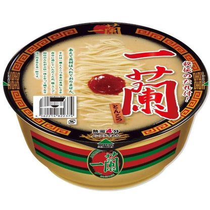 Ichiran Pork Bone Broth Cup Noodle 138g cup