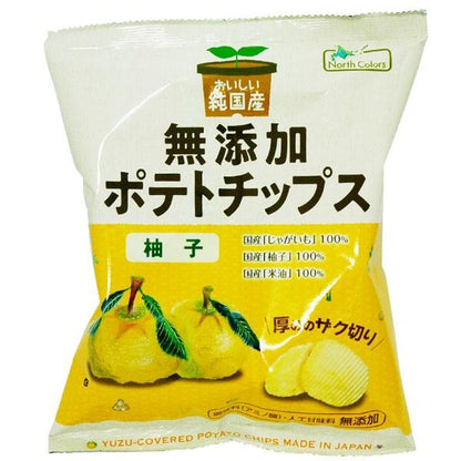 North Colors Pure Japanese Potato Chips (Light Salt Flavor / Seaweed Salt / Yuzu / Japanese Dashi) 53g / 55g