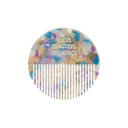 John Master Organic Round Mini Comb (Bloom / Shell / Soil) 1 piece