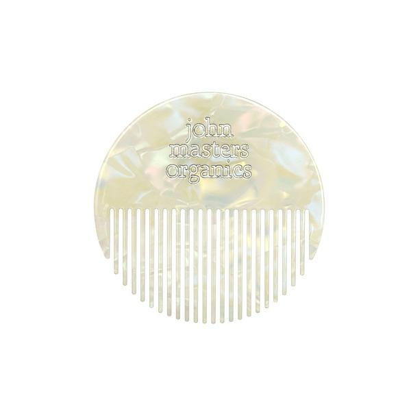 John Master Organic Round Mini Comb (Bloom / Shell / Soil) 1 piece
