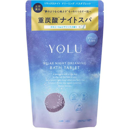 I-ne YOLU Calm Night Dreaming / Relax Night Dreaming Bath Tablet 6 Tablets 406g