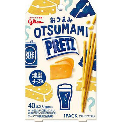 GLICO Snack Pretz (Smoked Cheese Flavor / Smoked Bacon Flavor) 24g