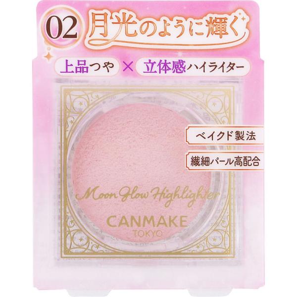 IDA LABORATORIES CANMAKE Moon Glow Highlighter (01 Moon Glow White / 02 Moon Glow Pink) 3.7g