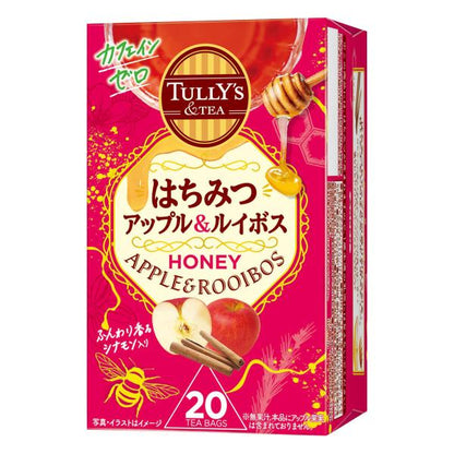 Itoen TULLY'S & TEA Tully's Honey Lemon & Ginger / Apple & Rooibos 1 Box (20 Bags)
