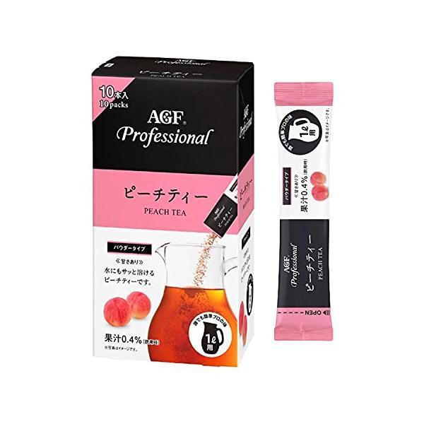 Ajinomoto AGF AGF Professional (Apple Tea / Peach Tea) Instant 1L Use - 10 Sticks