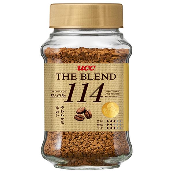 UCC UESHIMA COFFEE (The Blend 114 / The Blend 117) Instant Coffee Bottle 90g