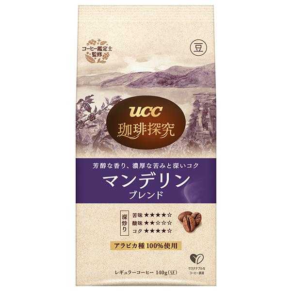 UCC UESHIMA COFFEE Roasted Coffee Beans (Colombian Blend / Mandarin Blend) 1 Bag (140g)