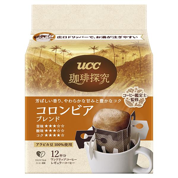 UCC UESHIMA COFFEE One Drip Coffee (Colombia Blend / Mocha Blend) Drip Coffee 1 Pack (12 cups)