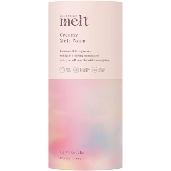 Kao melt Creamy melt Foam (1g / 1g x 12 packets)