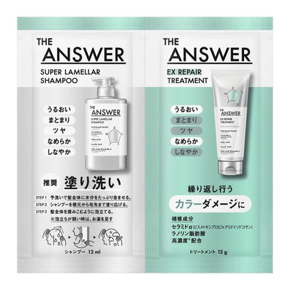 Kao THE ANSWER Shampoo and Treatment Trial Set