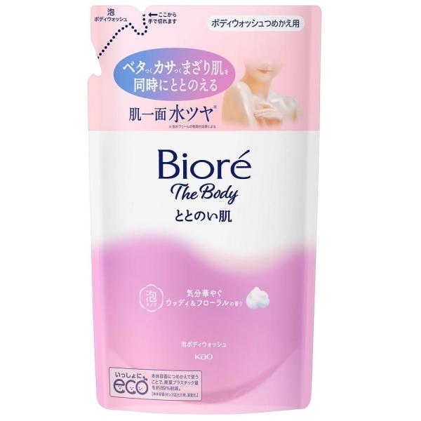 Kao Biore The Body Toning Skin (Woody & Floral / Fruity) Original Bottle 480ml / Refill 440ml