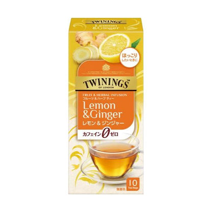 Kataoka Bussan Twining Lemon & Ginger Teabags 1 Box (10 bags)