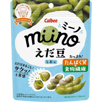 Calbee miino Edamame Salt Flavor 28g