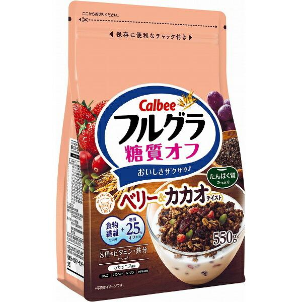 Calbee Frugra Sugar Free Berry & Cacao 550g