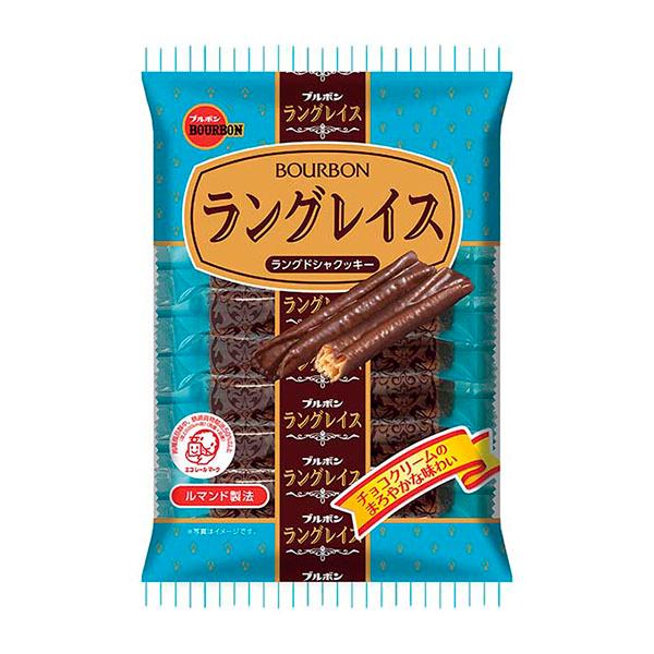 Bourbon Langlais Chocolate Biscuit 11 Sticks