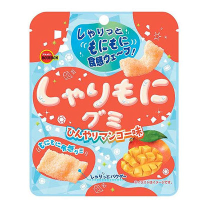 BOURBON Sharimoni Gummies Refreshing Mango Flavor 57g