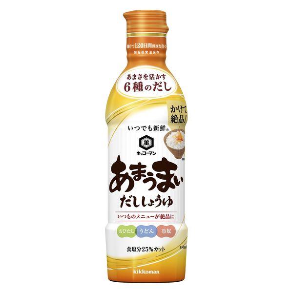 Kikkoman Always Fresh Ama Umai Dashi Soy Sauce 450ml 1 Bottle