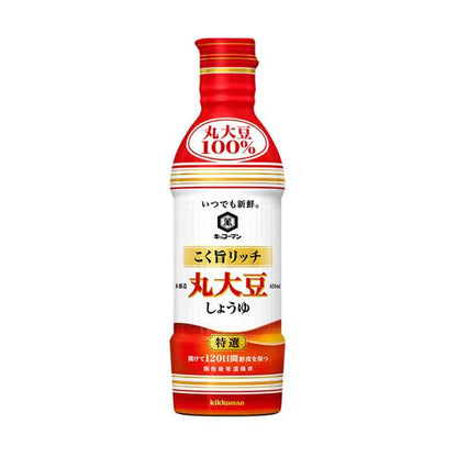 Kikkoman Always Fresh Koku Uma Rich Premium Soy Sauce 450ml 1 Bottle