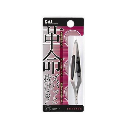 KAI Slant Tipped Hair Tweezers KQ1405