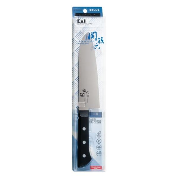 SEKIMAGOROKU KAI Wakatake Santoku Kitchen Knife Stainless Steel AB5420 165mm