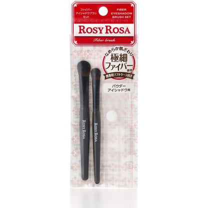 ROSY ROSA Fiber Eye Shadow Brush Set for Powder Eye Shadow