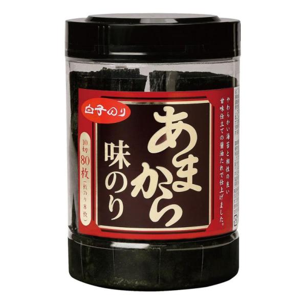 Shirako Nori Amakara Seasoned Seasoned 10 Slices 80 sheets