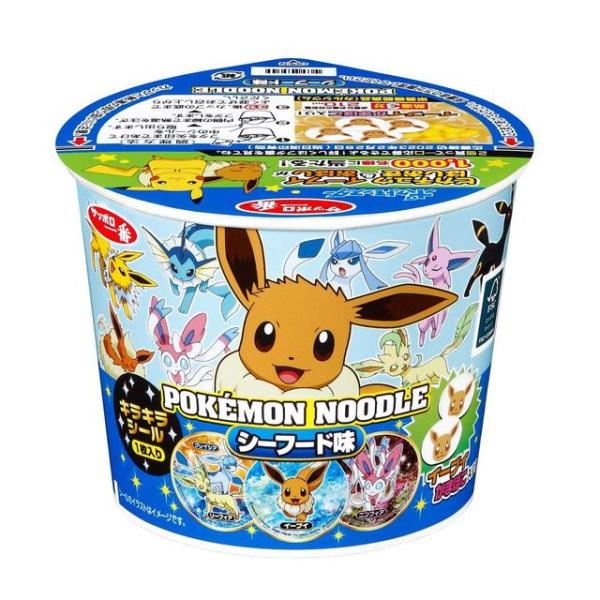 Sanyo Foods Sapporo Ichiban Pokémon Noodle Seafood Flavor 37g