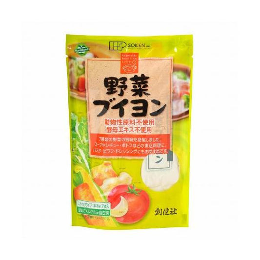 SOKEN Vegetable Bouillon 5g x 7 bottles