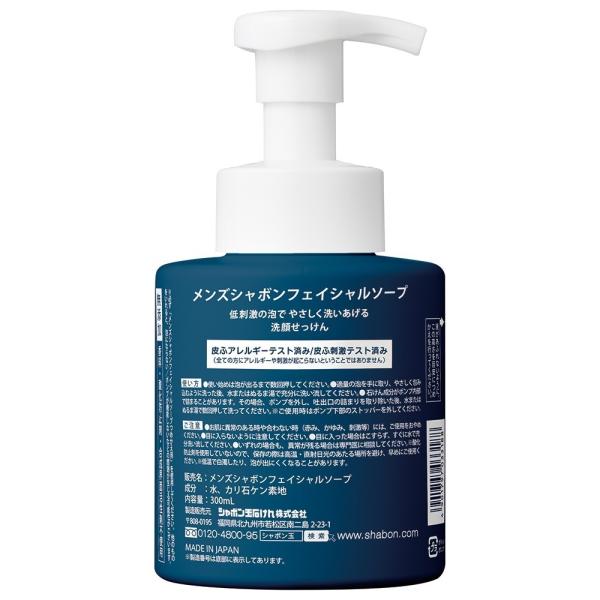 SHABONDAMA SOAP Men's Shabondama Facial Soap (Body 300ml / Refill 250ml)