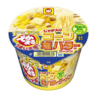 TOYO SUISAN Maruchan Dekamaru Corn Salt Butter Flavor Ramen with Potatoes 114g