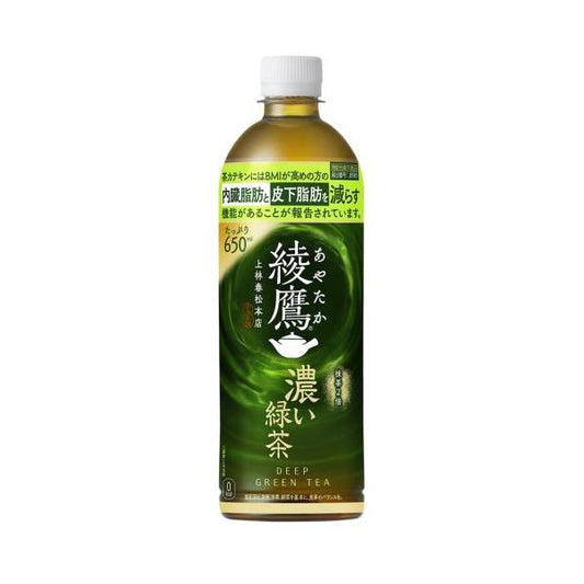 COCA-COLA Ayataka Strong Green Tea PET Bottle 1 bottle (650ml)