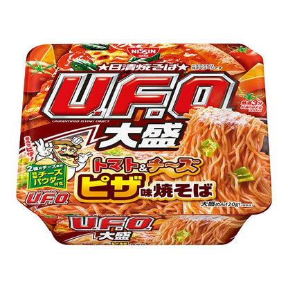 Nissin Yakisoba UFO Large Tomato & Cheese Pizza Flavor Yakisoba 1 Piece