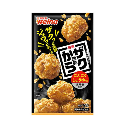 Nissin Welna Karaage Powder Zakukara Crunchy Zeppin Series 1 Piece /100g (for 2 chicken thighs)