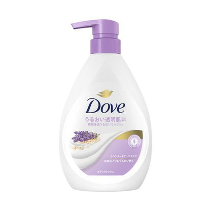 Unilever Dove Body Wash Lavender & Oats Milk (Pump 470g / Refill 330g / Refill 1270g)