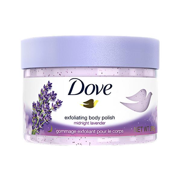 Unilever Dove Creamy Scrub Midnight Lavender 298g