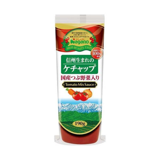 Nagano-Tomato Shinshu Ketchup with Crushed Vegetables 190g