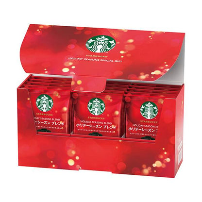 Nestlé Japan Starbucks Drip Coffee Holiday Season Special Gift SBH-30A – 1 Box (15 Servings)