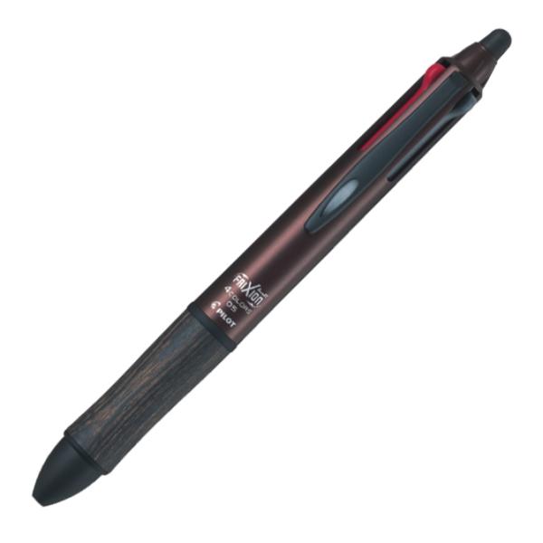 PILOT FriXion Ball 4 Wood 0.5mm Erasable 4-color ballpoint pen 1 piece
