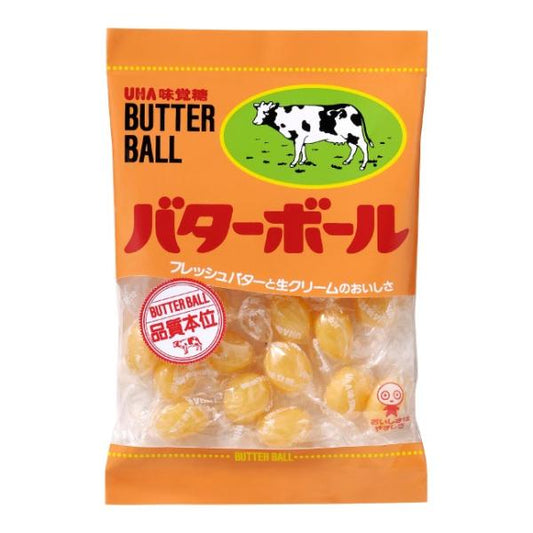 UHA MIKAKUTOU Butterball Candy 104g