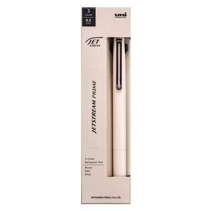 MITSUBISHI PENCIL Jetstream Prime 3-color ballpoint pen (0.5mm / 0.7mm) 1 piece