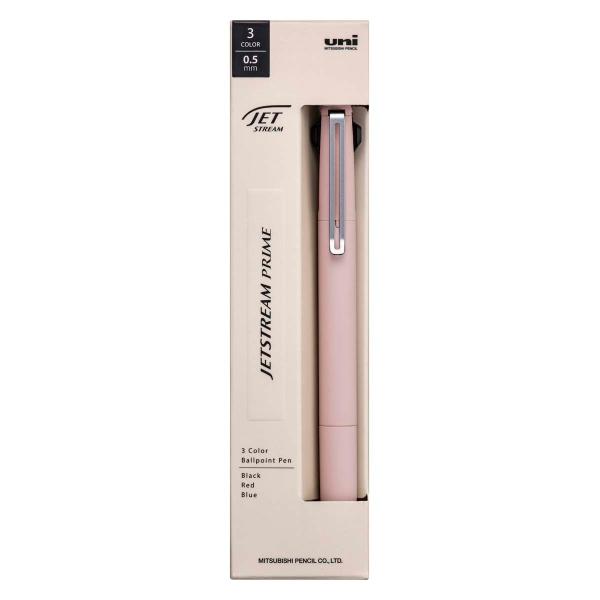 MITSUBISHI PENCIL Jetstream Prime 3-color ballpoint pen (0.5mm / 0.7mm) 1 piece