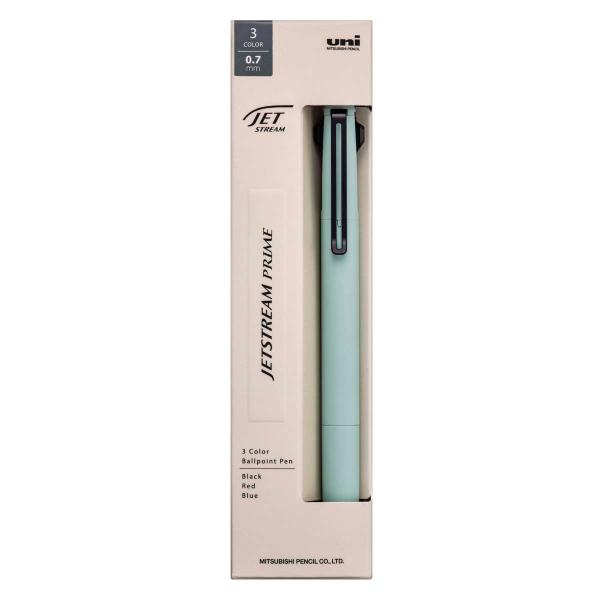 MITSUBISHI PENCIL Jetstream Prime 3-color ballpoint pen (0.5mm / 0.7mm) 1 piece