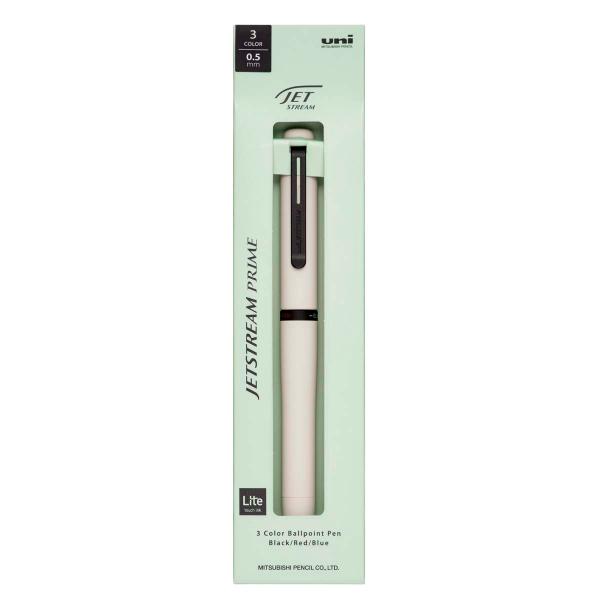 MITSUBISHI PENCIL Jetstream Prime 3-color ballpoint pen (0.5mm / 0.7mm) 1 piece