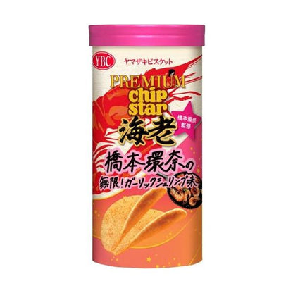 YAMAZAKI BISCUIT Chip Star (Takoyaki Flavor / Premium Garlic Shrimp Flavor) 45g